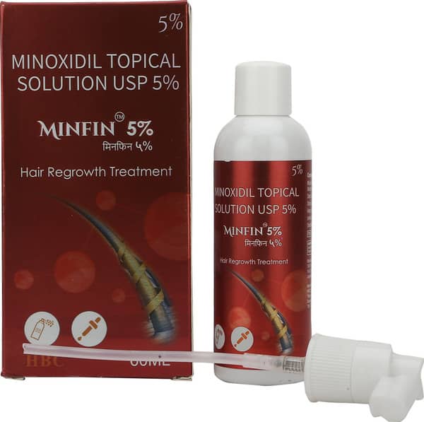 Minfin 5% Bottle Of 60Ml Solution