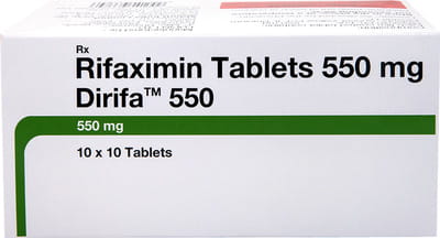 Dirifa 550mg Strip Of 10 Tablets