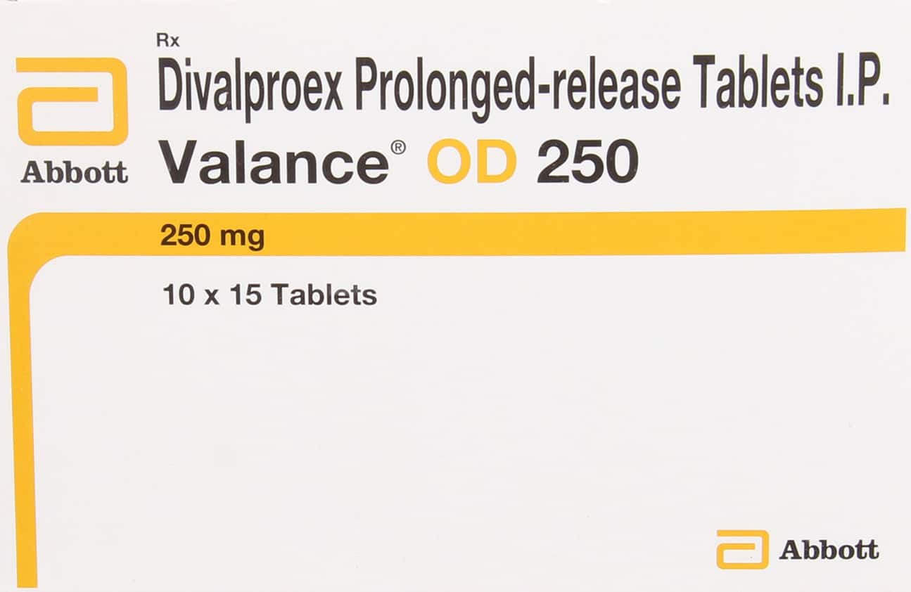 valance od 250mg tablets