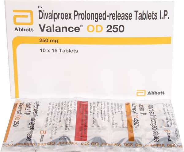 Valance Od 250mg Strip Of 15 Tablets