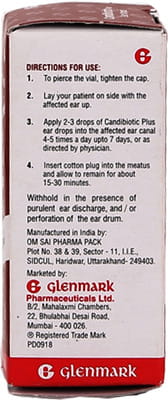 Candibiotic Plus Bottle Of 5ml Ear Drops