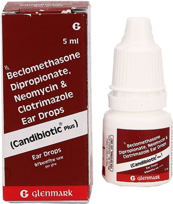 Candibiotic Plus Bottle Of 5ml Ear Drops