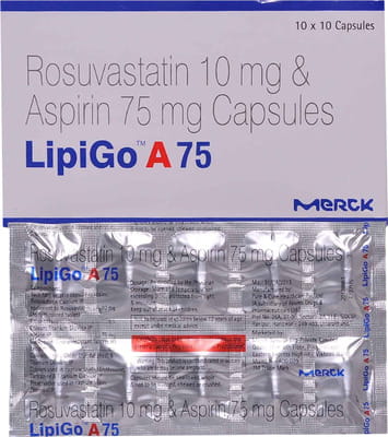 Lipigo A 75mg Strip Of 10 Capsules