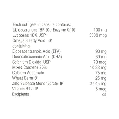 Smylox Q10 Strip Of 10 Softgel Capsules