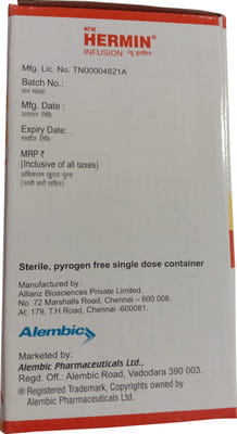 New Hermin Bottle Of 200ml Infusion