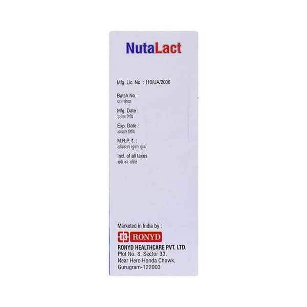 Nutalact Bottle Of 200ml Syrup