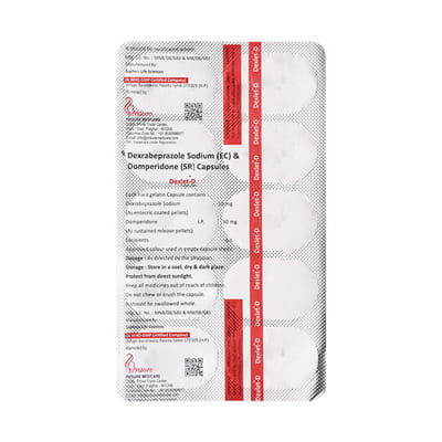 Dexlet D Strip Of 10 Capsules