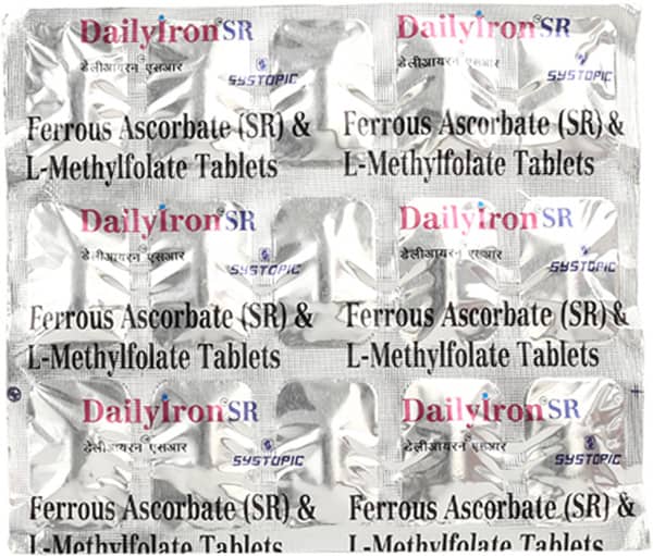 Daily Iron Sr Strip Of 15 Tablets