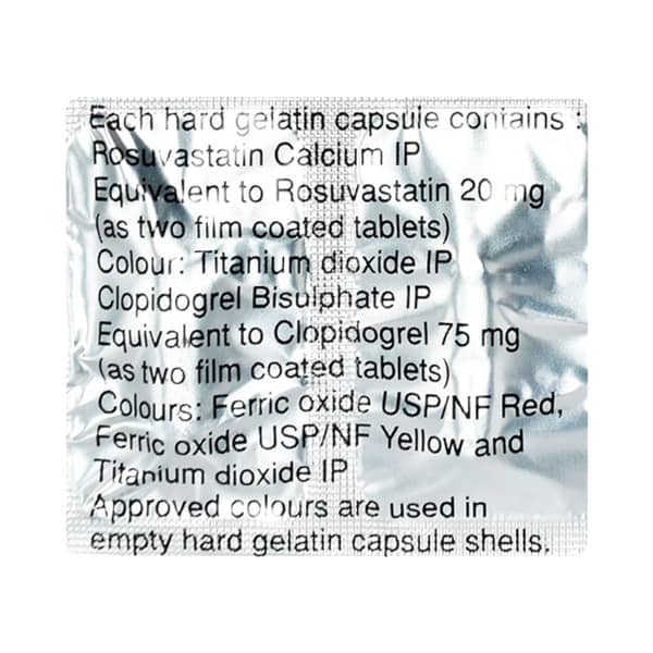 Arvast Cv 20mg Strip Of 10 Capsules