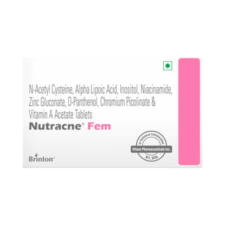 Nutracne Fem Strip Of 10 Tablets