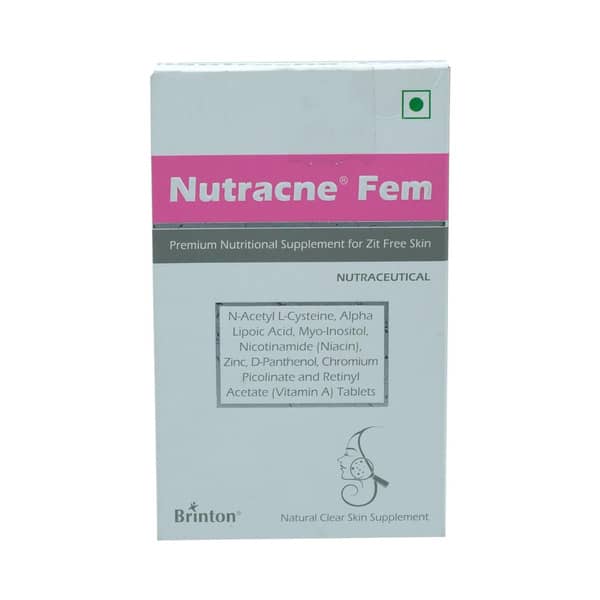 Nutracne Fem Strip Of 10 Tablets