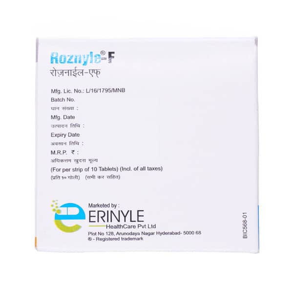 Roznyle F Strip Of 10 Tablets