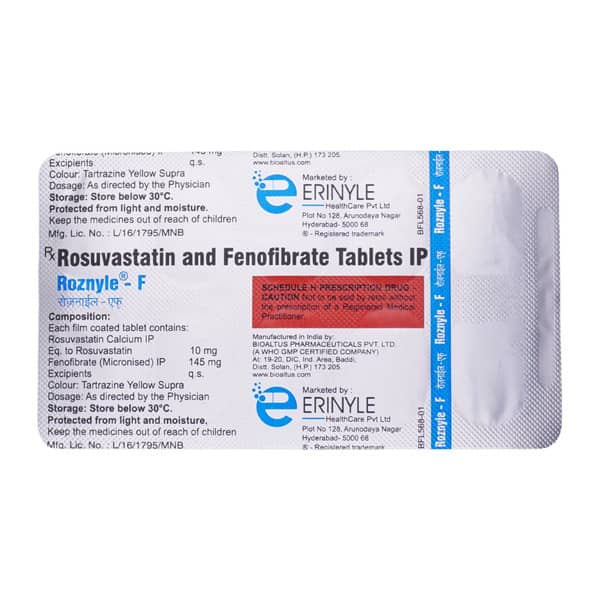 Roznyle F Strip Of 10 Tablets