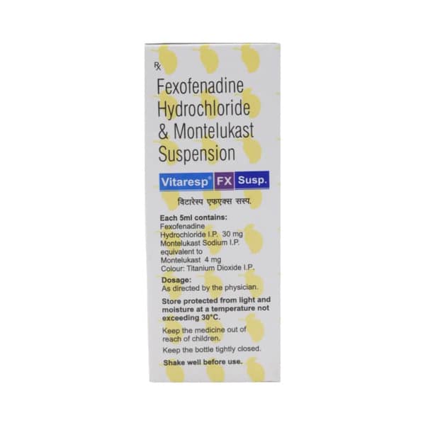 Vitaresp Fx Mango Flavour Bottle Of 60ml Suspension