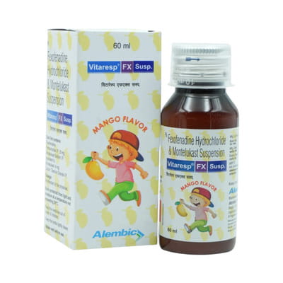 Vitaresp Fx Mango Flavour Bottle Of 60ml Suspension