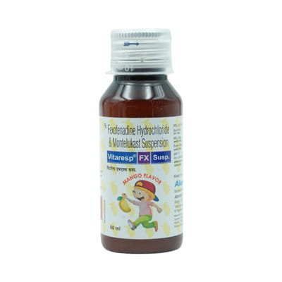 Vitaresp Fx Mango Flavour Bottle Of 60ml Suspension