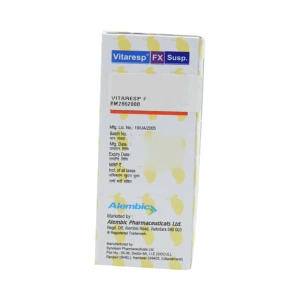 Vitaresp Fx Mango Flavour Bottle Of 60ml Suspension