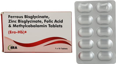 Era Hb Strip Of 10 Tablets