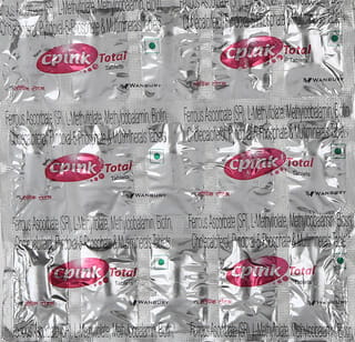 New Cpink Total Strip Of 15 Tablets