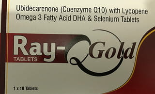 Ray Q Gold Strip Of 10 Tablets