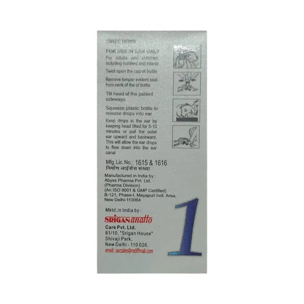 Oc Anna 1 Ear Drop 5ml