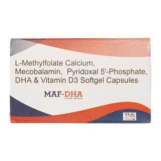 Maf Dha Strip Of 10 Softgel Capsules