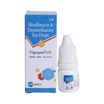 Vigoquin Dx Bottle Of 5ml Eye Drops