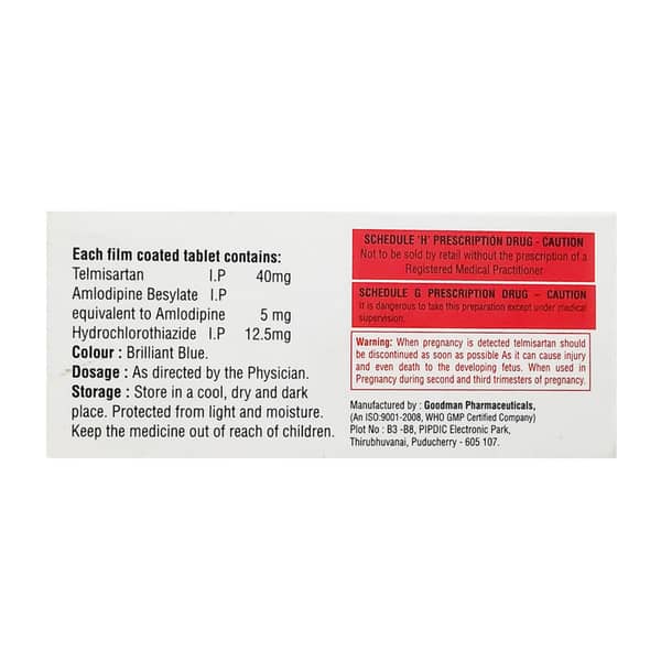 Telong Trio Strip Of 10 Tablets