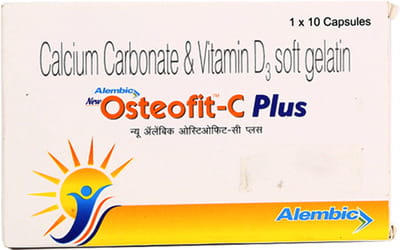 New Osteofit C Plus Strip Of 10 Softgel Capsules