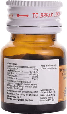 Benalgis Forte Bottle Of 15 Softgel Capsules