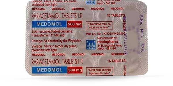 Medomol 500mg Tablet