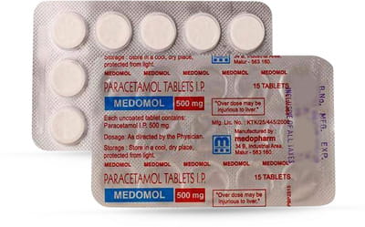 Medomol 500mg Strip Of 15 Tablets