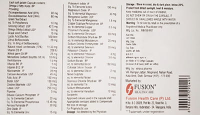 Zestovit 4g Strip Of 10 Capsules