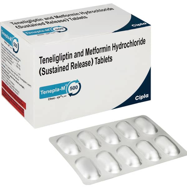 Tenepla M 500mg Strip Of 10 Tablets
