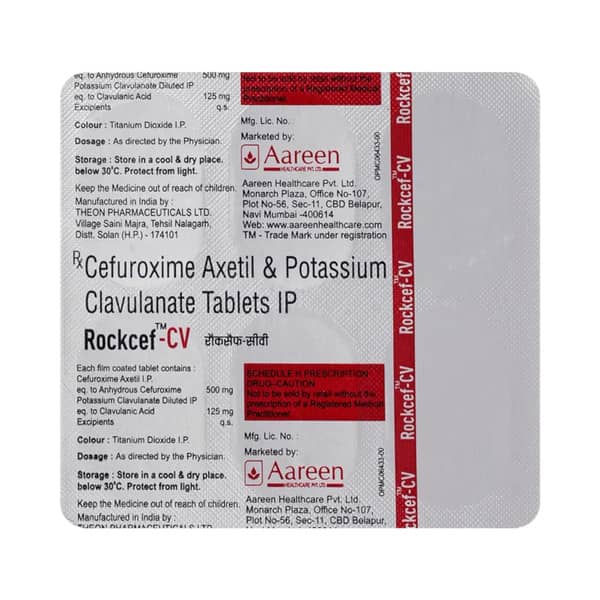 Rockcef Cv Strip Of 6 Tablets