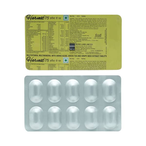Harvest Ps Strip Of 10 Tablets