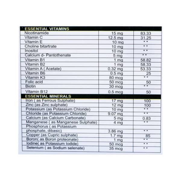 Immustar Gold Strip Of 10 Tablets
