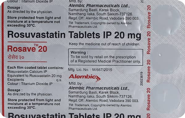 Rosave 20 Tablet
