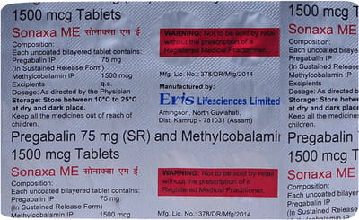 Sonaxa Me Strip Of 15 Tablets