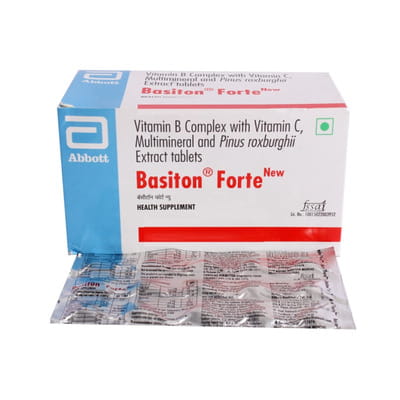 बैसिटॉन फोर्ट न्यू 15 टैबलेट्स की स्ट्रिप