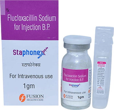 Staphonex 1gm Dry Vial Of 1 Powder For Injection