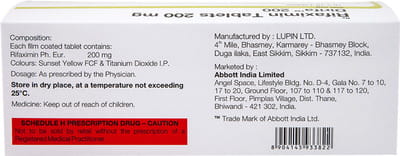 Dirifa 200mg Strip Of 10 Tablets