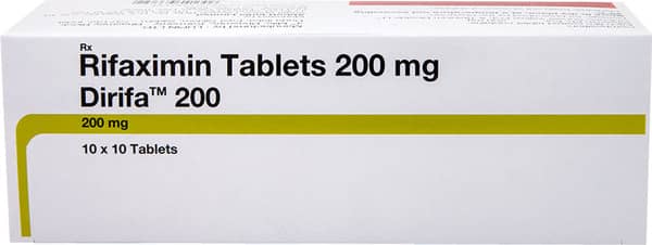 Dirifa 200mg Strip Of 10 Tablets