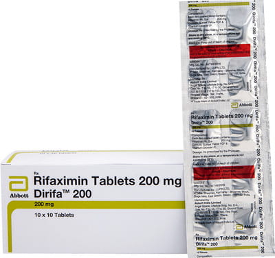 Dirifa 200mg Strip Of 10 Tablets