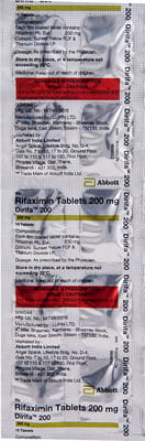 Dirifa 200mg Strip Of 10 Tablets