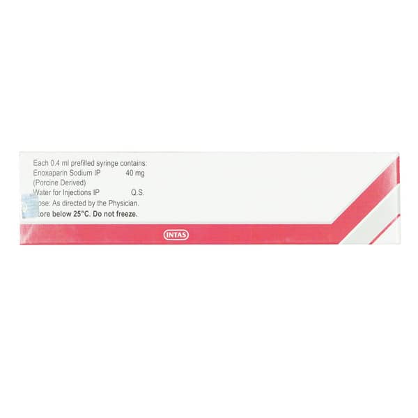 Evaparin 40Mg Pre Filled Syringe Of 0.4Ml Injection