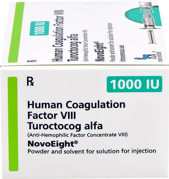 Novoeight 1000iu Dry Vial Of 1 Powder For Injection