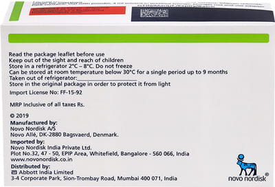 Novoeight 250iu Dry Vial Of 1 Powder For Injection