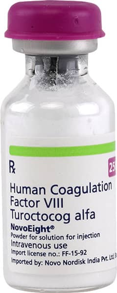 Novoeight 250iu Dry Vial Of 1 Powder For Injection