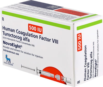 Novoeight 500iu Dry Vial Of 1 Powder For Injection